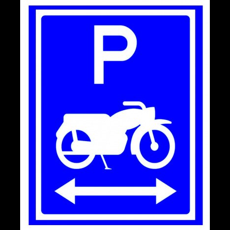 Placuta de parcare stanga dreapta motocicleta